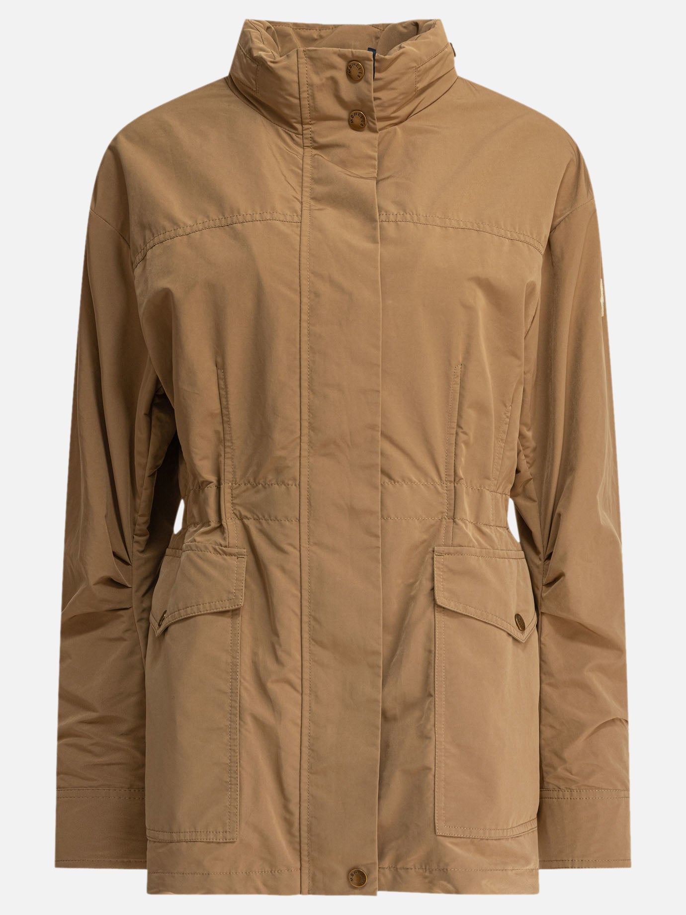 Parkas Logo  Beige - Moncler Women | PDP | VIETTI Online Store | thumbnail