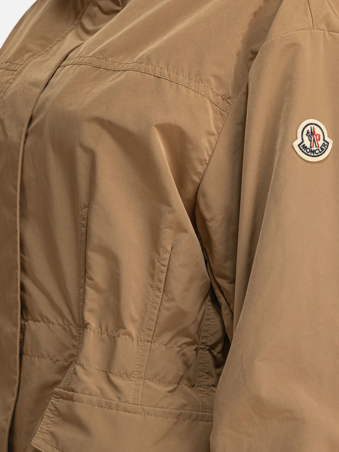 Parkas Logo  Beige - Moncler Women | PDP | VIETTI Online Store | Zoom-Modal_4
