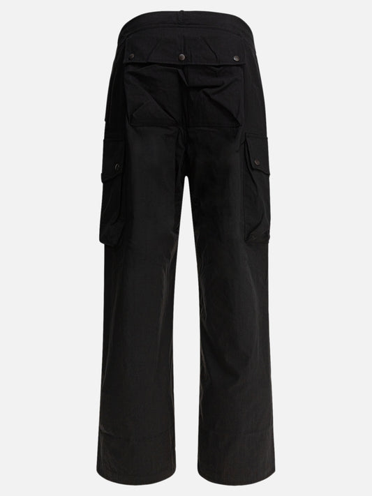 Cargo & parachute trousers Solid colour  Black - Needles Men | PLP | VIETTI Online Store | 2
