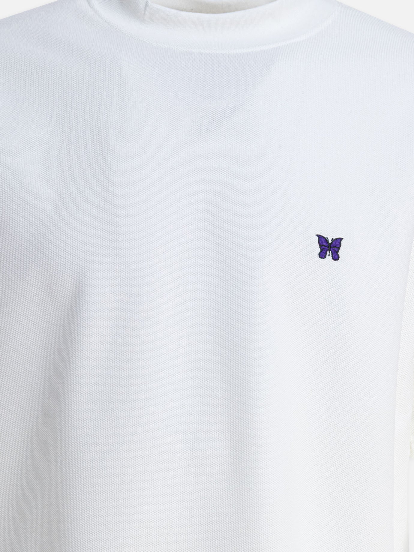 Mock neck t-shirts Logo  White - Needles Men | PDP | VIETTI Online Store | Zoom-Modal_3
