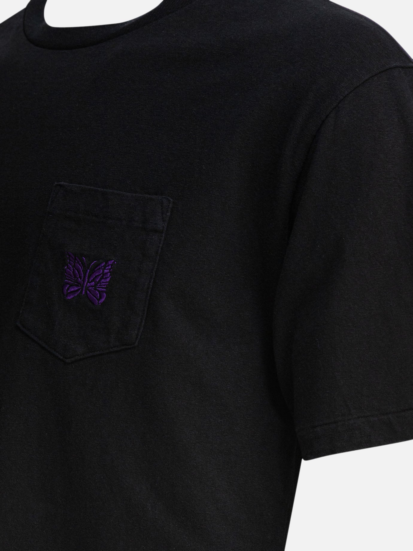 Crewneck t-shirts Logo  Black - Needles Men | PDP | VIETTI Online Store | Zoom-Modal_4

