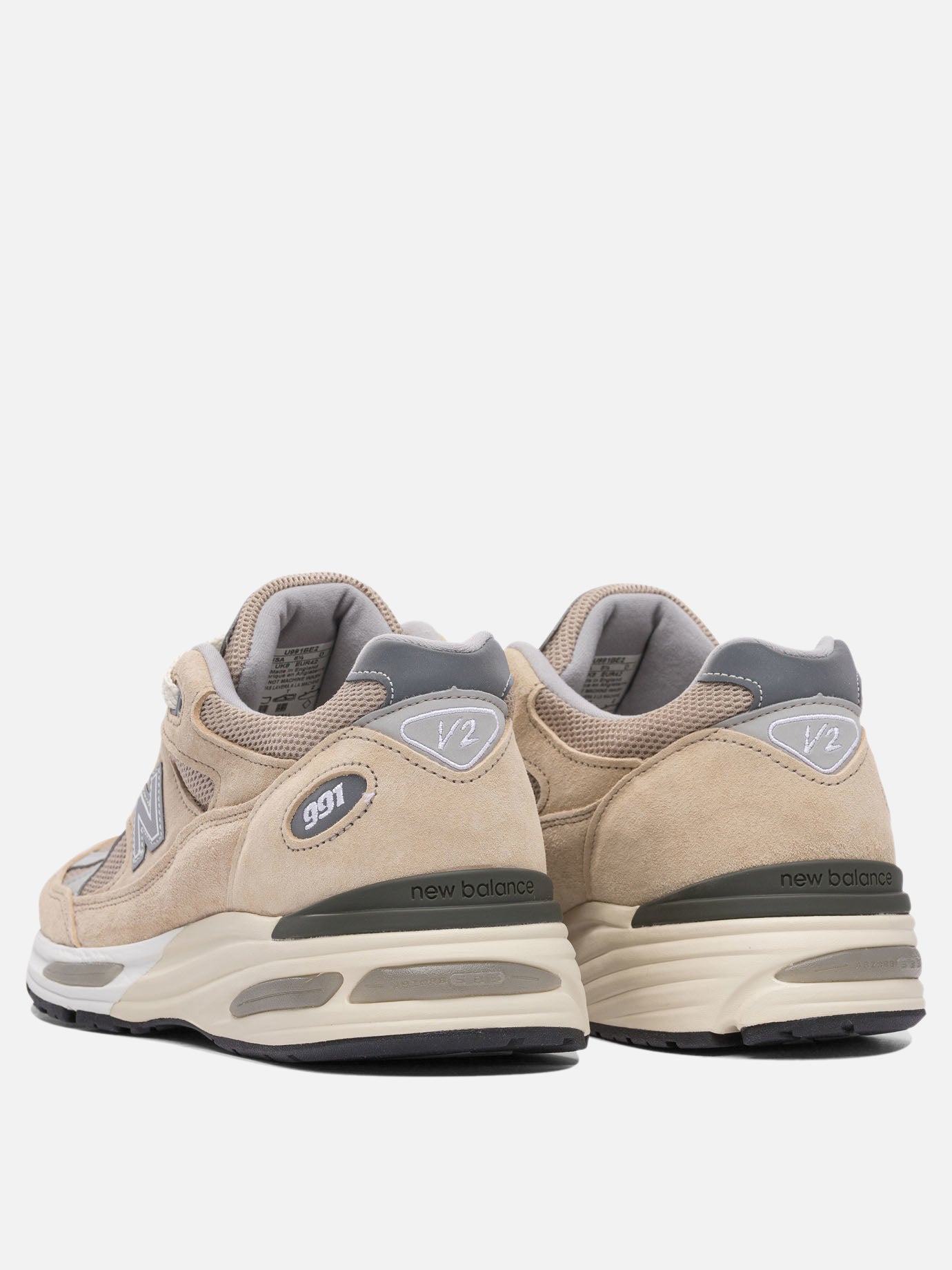 Low top sneakers 90% suede 10% mesh - 100% rubber  Beige - New Balance Men | PDP | VIETTI Online Store | Zoom-Modal_4
