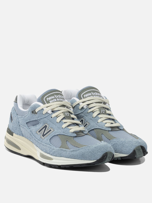 Low top sneakers 100% suede - 100% rubber  Light blue - New Balance Men | PDP | VIETTI Online Store | 2
