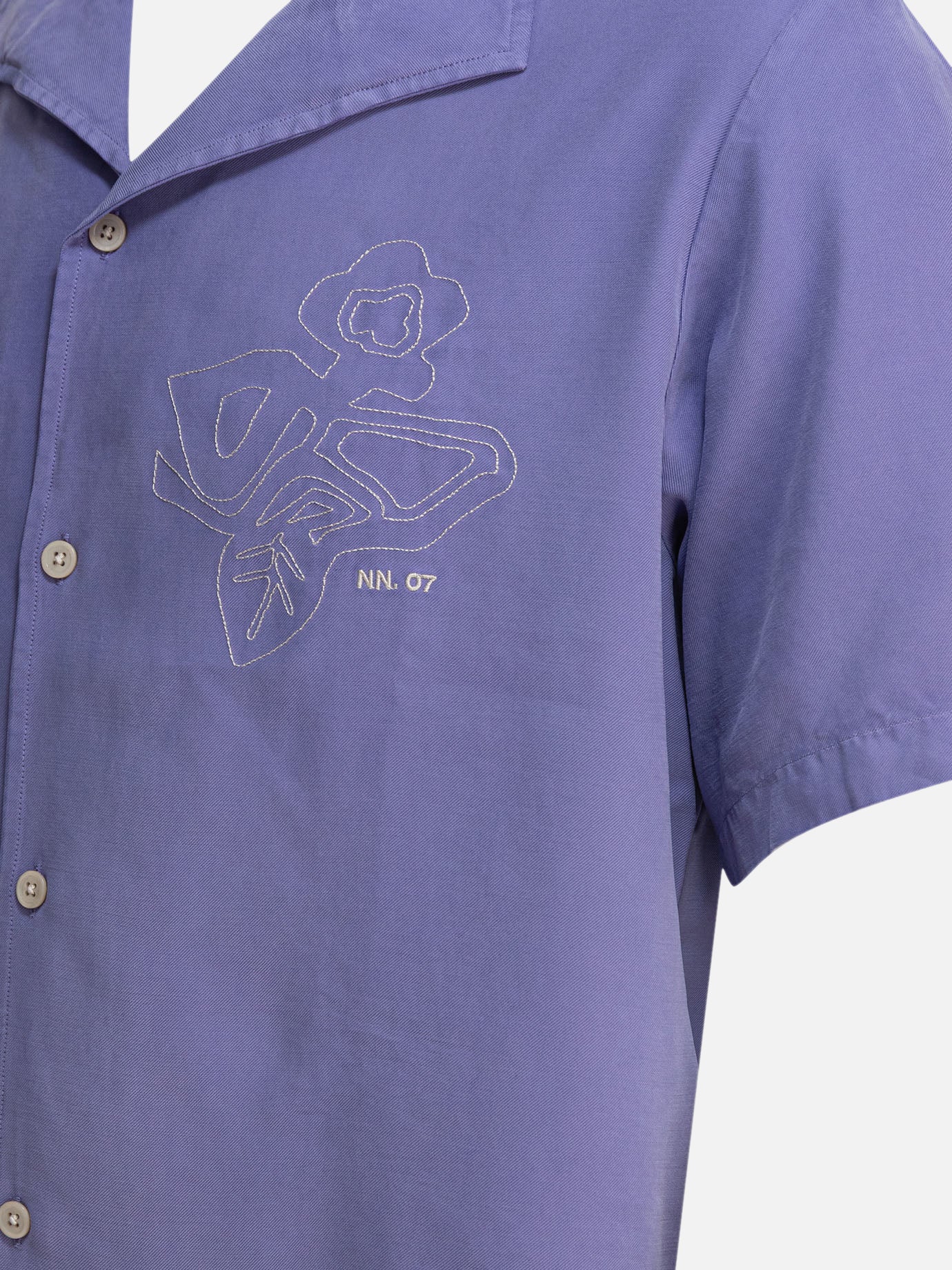 Casual shirts Solid colour  Purple - NN.07 Men | PDP | VIETTI Online Store | thumbnail_4