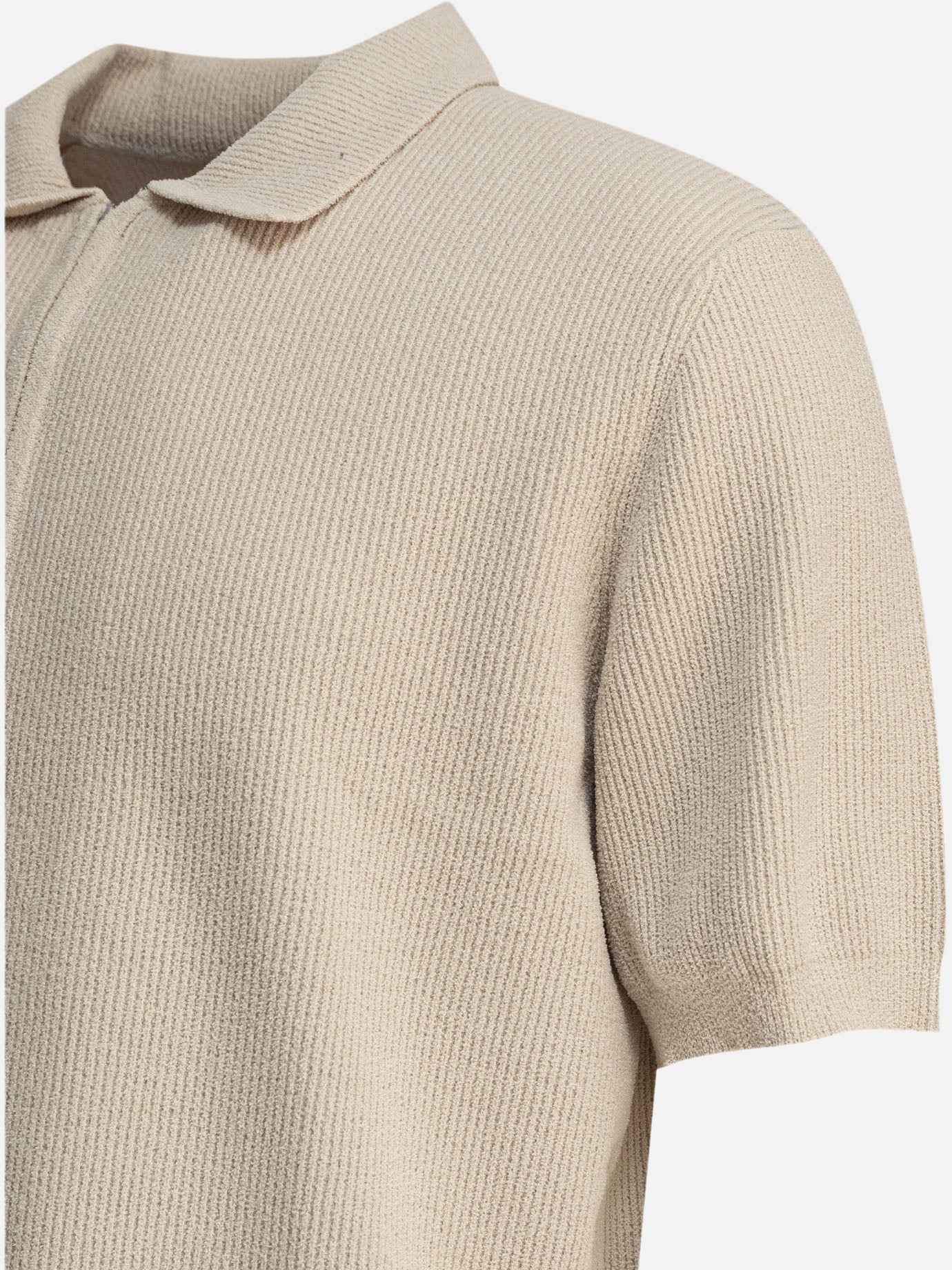 Polo shirts without buttons 2526429634  Beige - NN.07 Men | PDP | VIETTI Online Store | thumbnail_4
