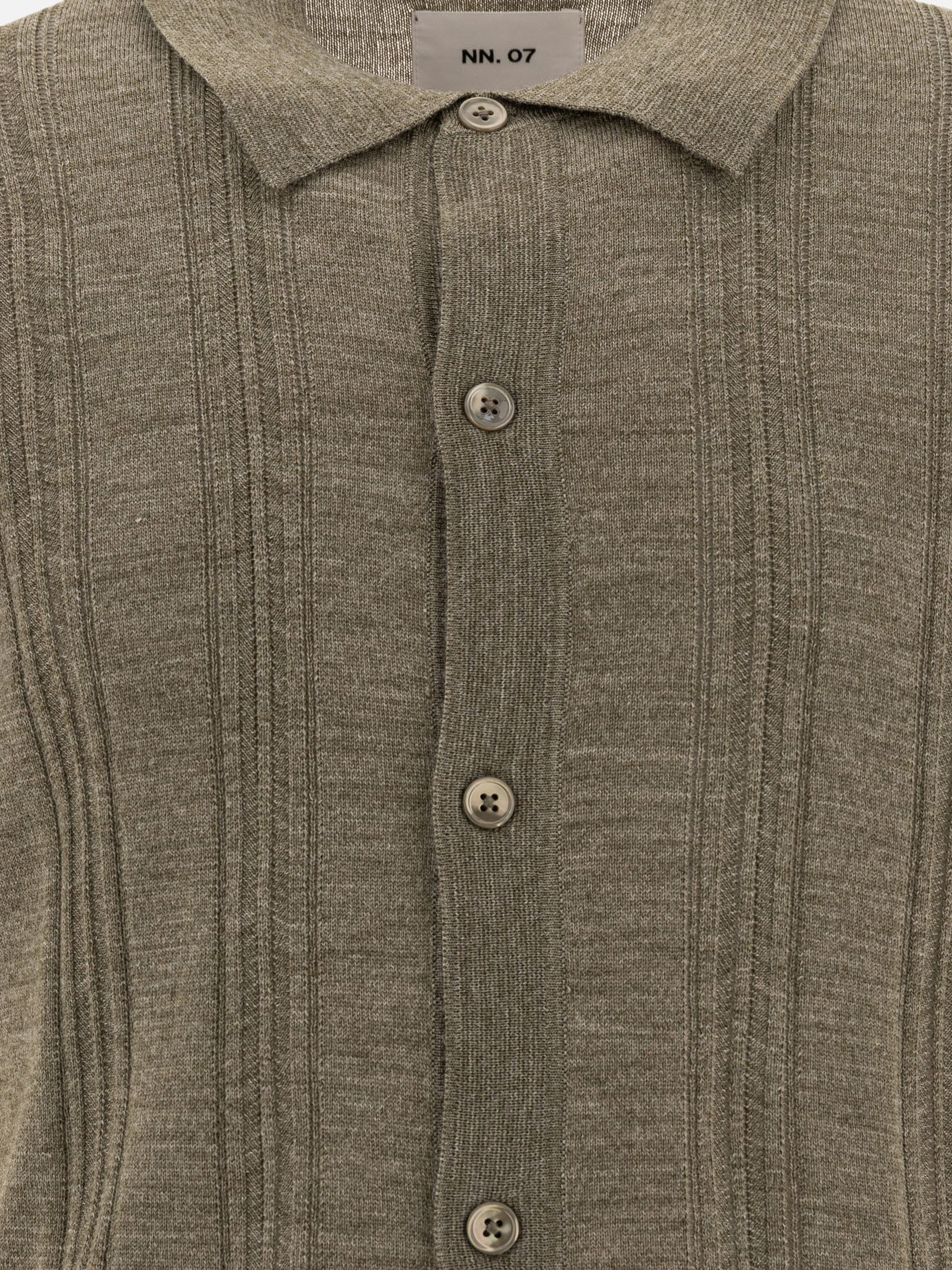 Polo shirts with buttons Solid colour  Green - NN.07 Men | PDP | VIETTI Online Store | thumbnail_3