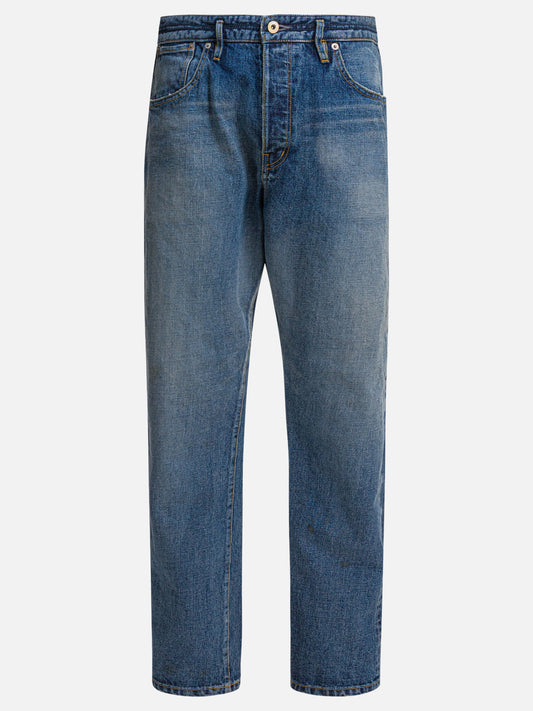 Wide-leg jeans Denim  Blue - nonnative Men | PLP | VIETTI Online Store 
