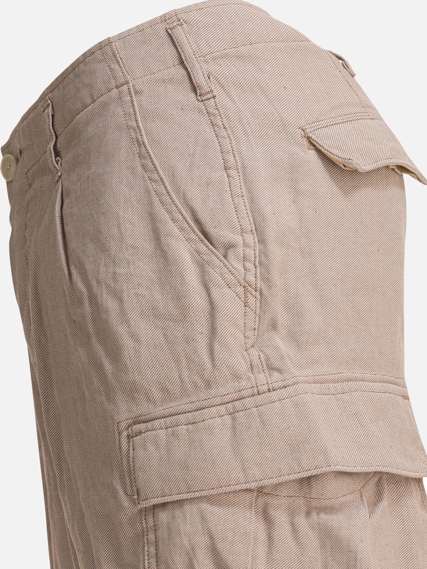 Cargo shorts Solid colour  Beige - nonnative Men | PDP | VIETTI Online Store | thumbnail_4