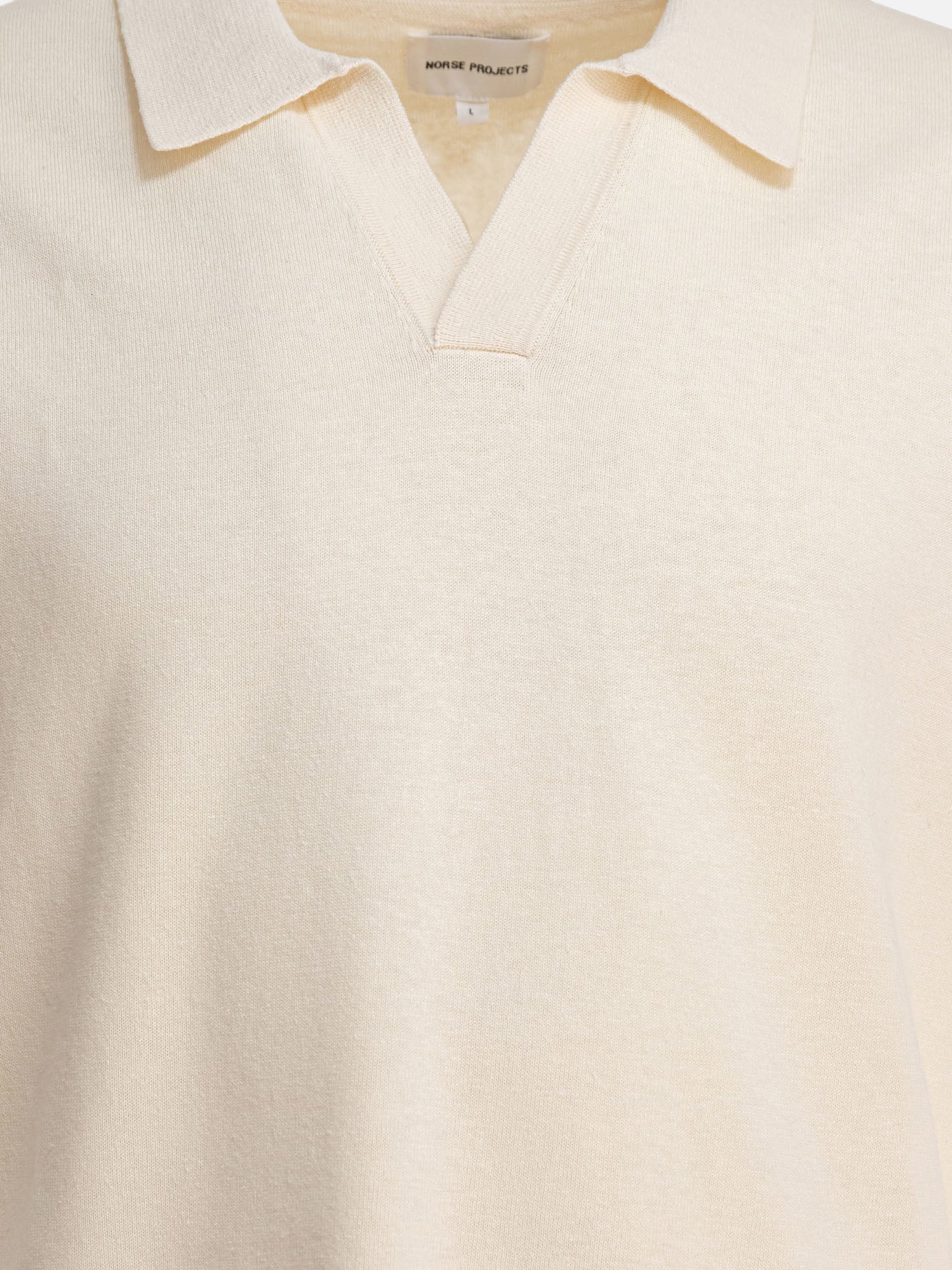 Polo shirts without buttons Solid colour  White - Norse Projects Men | PDP | VIETTI Online Store | Zoom-Modal_3
