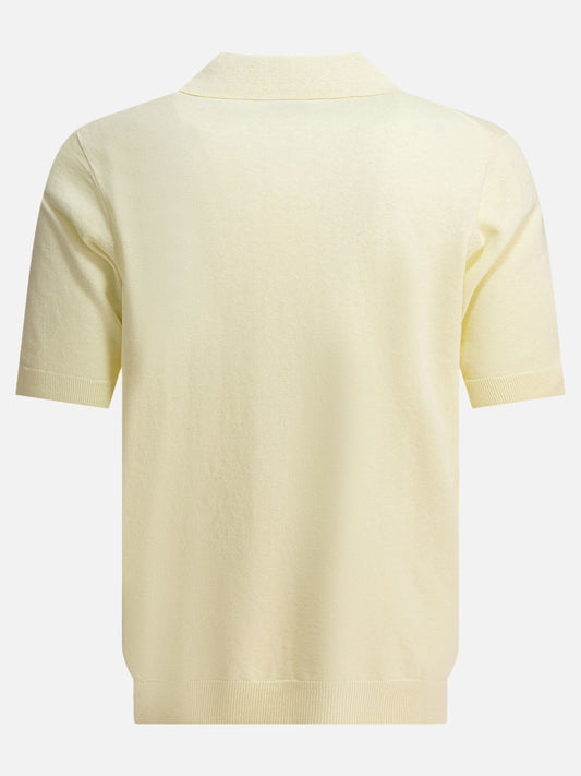 Polo shirts without buttons Solid colour  Yellow - Norse Projects Men | PLP | VIETTI Online Store | 2
