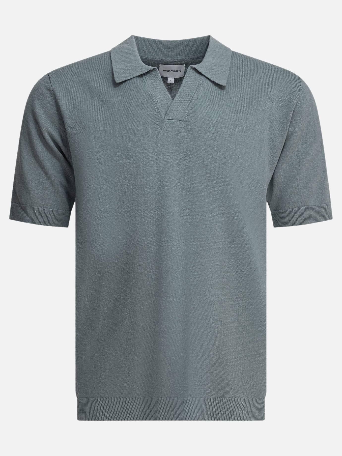 Polo shirts without buttons Solid colour  Blue - Norse Projects Men | PDP | VIETTI Online Store | Zoom-Modal
