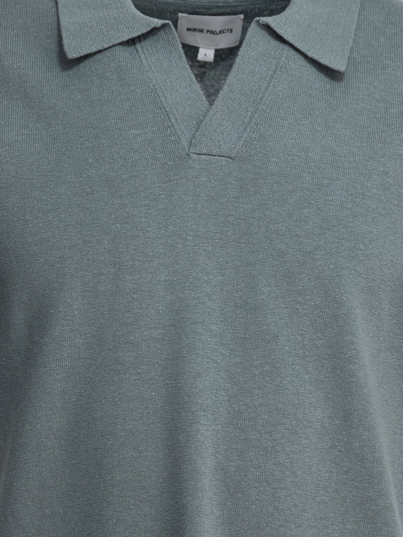 Polo shirts without buttons Solid colour  Blue - Norse Projects Men | PDP | VIETTI Online Store | Zoom-Modal_3
