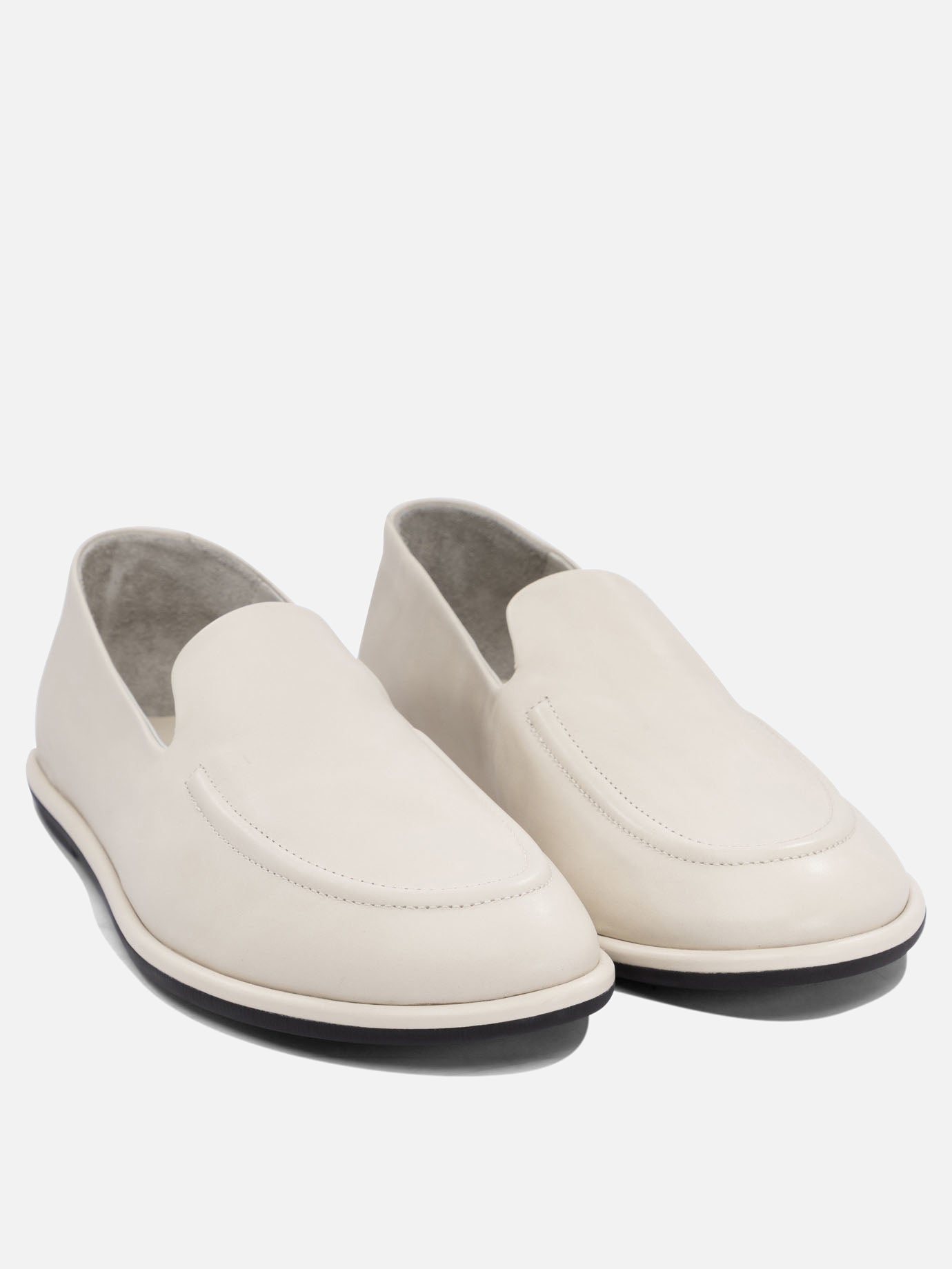 Loafers 100% leather - 100% rubber  White - Officine Creative Women | PDP | VIETTI Online Store | Zoom-Modal_2

