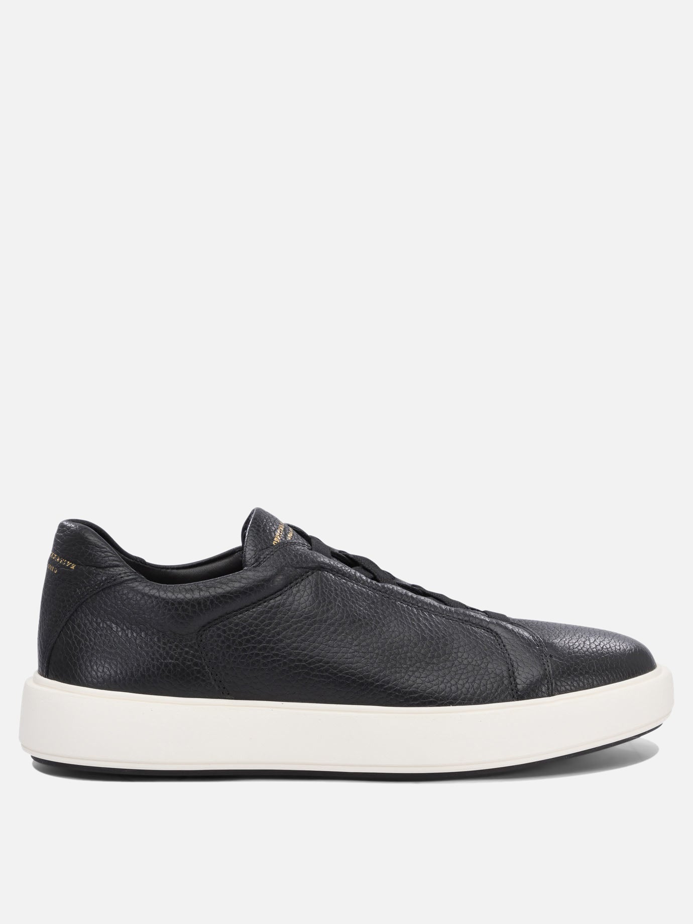 Low top sneakers 100% leather - 100% rubber  Blue - Officine Creative Men | PDP | VIETTI Online Store | Zoom-Modal
