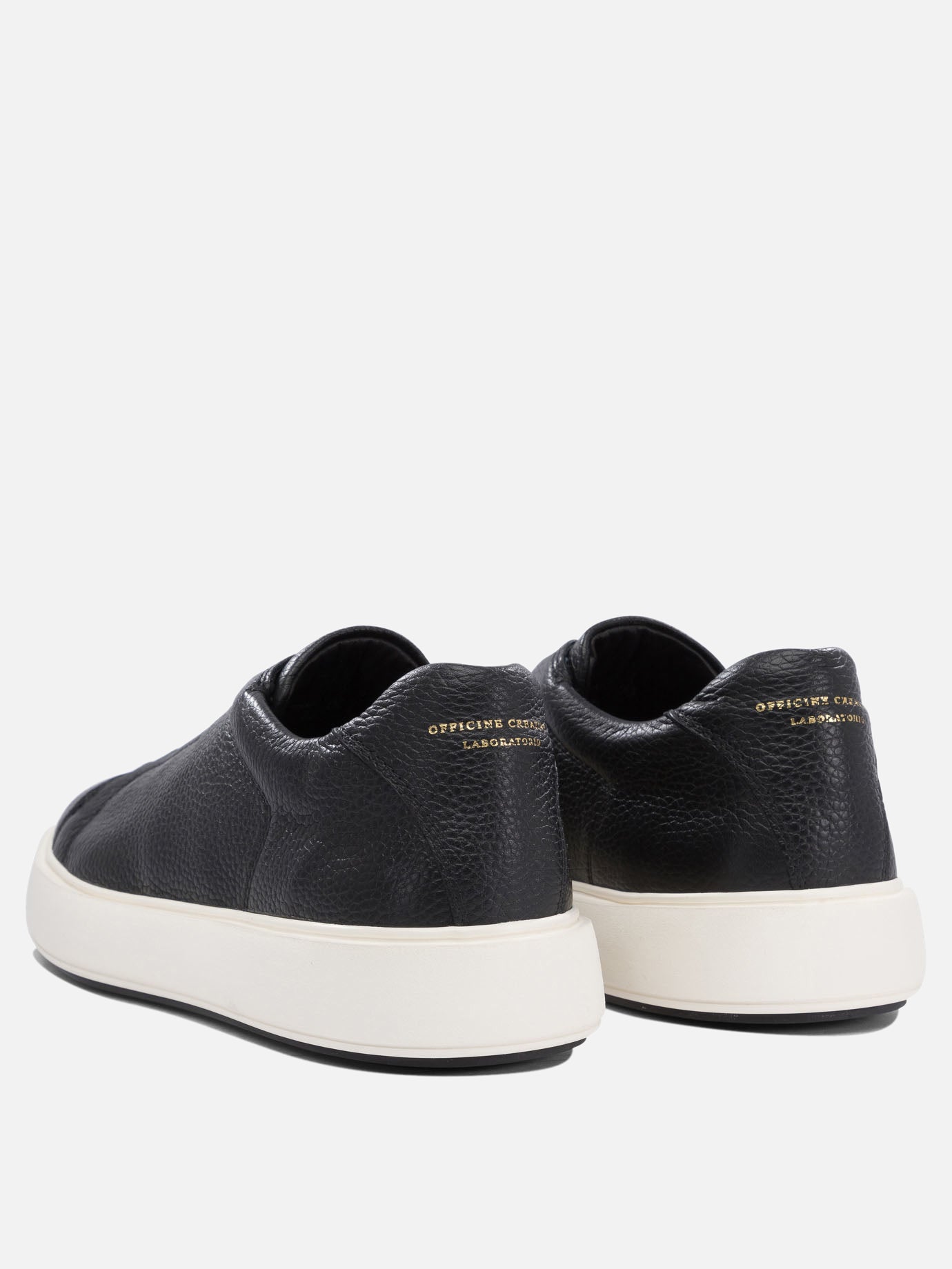 Low top sneakers 100% leather - 100% rubber  Blue - Officine Creative Men | PDP | VIETTI Online Store | thumbnail_4