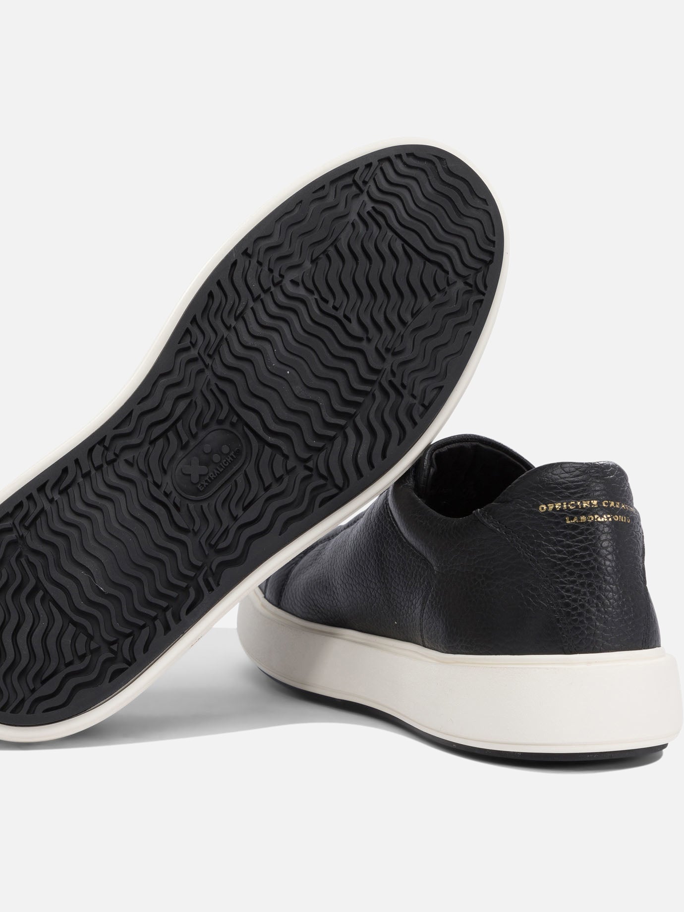 Low top sneakers 100% leather - 100% rubber  Blue - Officine Creative Men | PDP | VIETTI Online Store | Zoom-Modal_5
