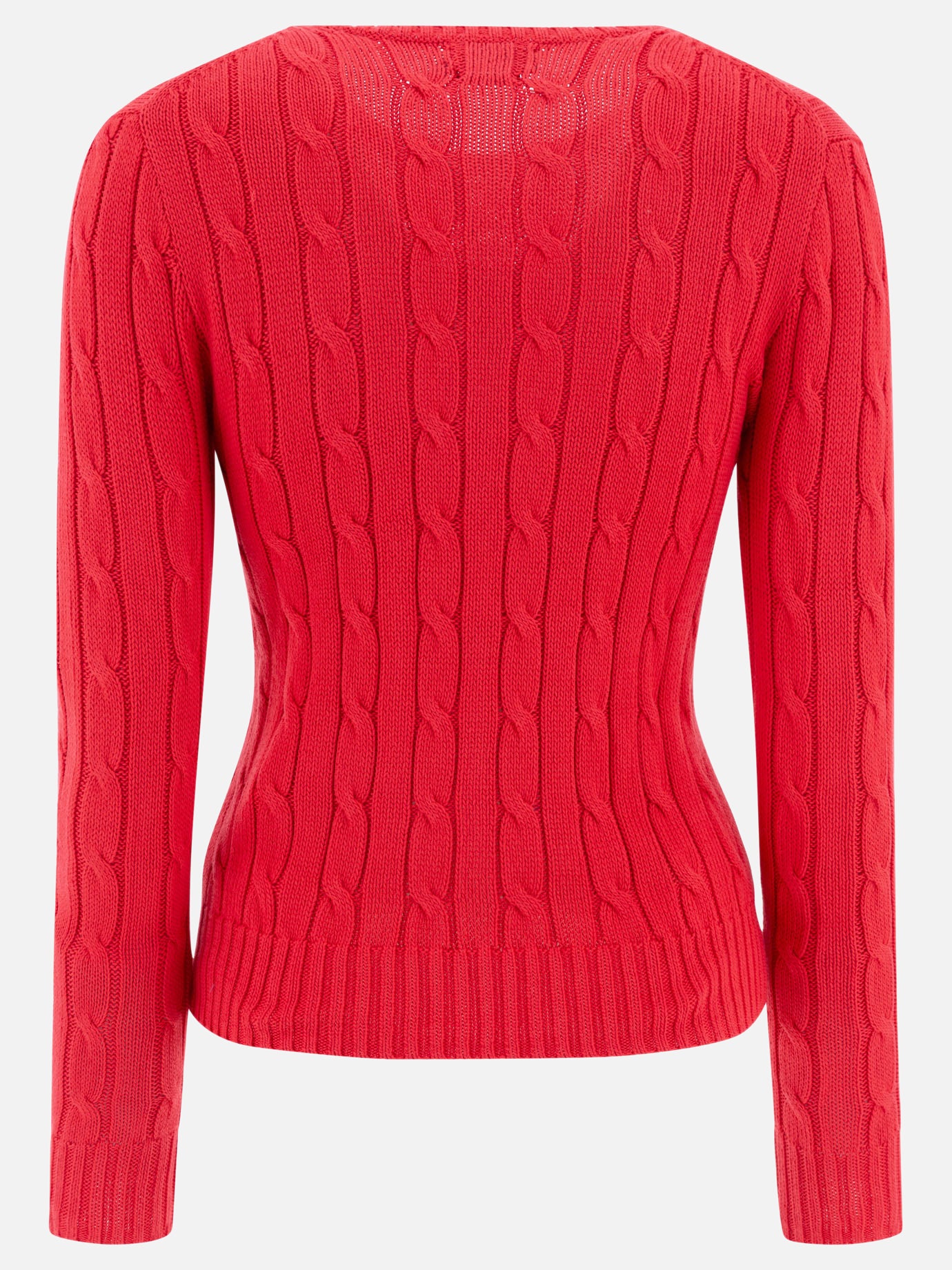 Crewneck sweaters Solid colour  Red - Polo Ralph Lauren Women | PDP | VIETTI Online Store | Zoom-Modal_2
