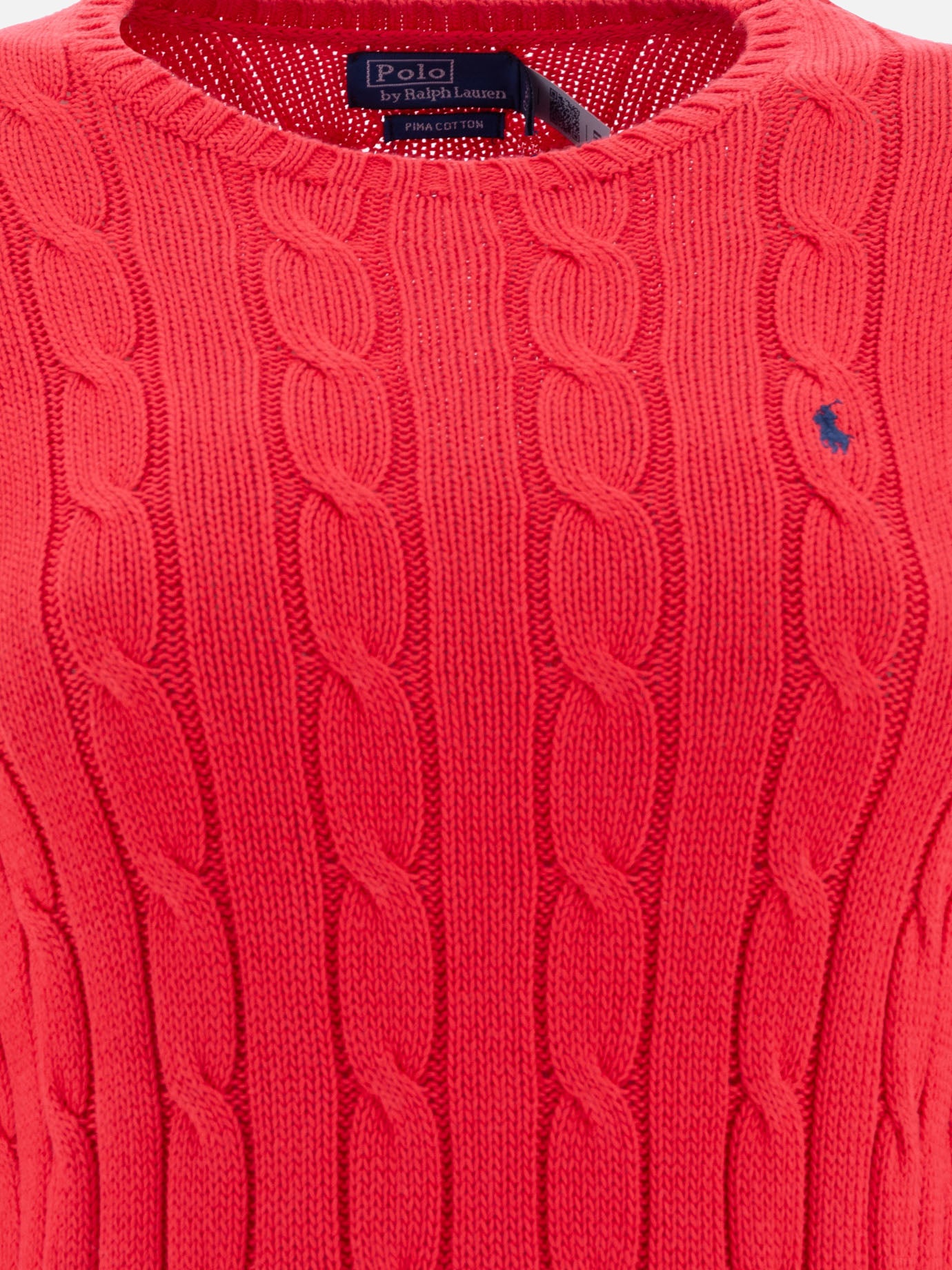 Crewneck sweaters Solid colour  Red - Polo Ralph Lauren Women | PDP | VIETTI Online Store | Zoom-Modal_3
