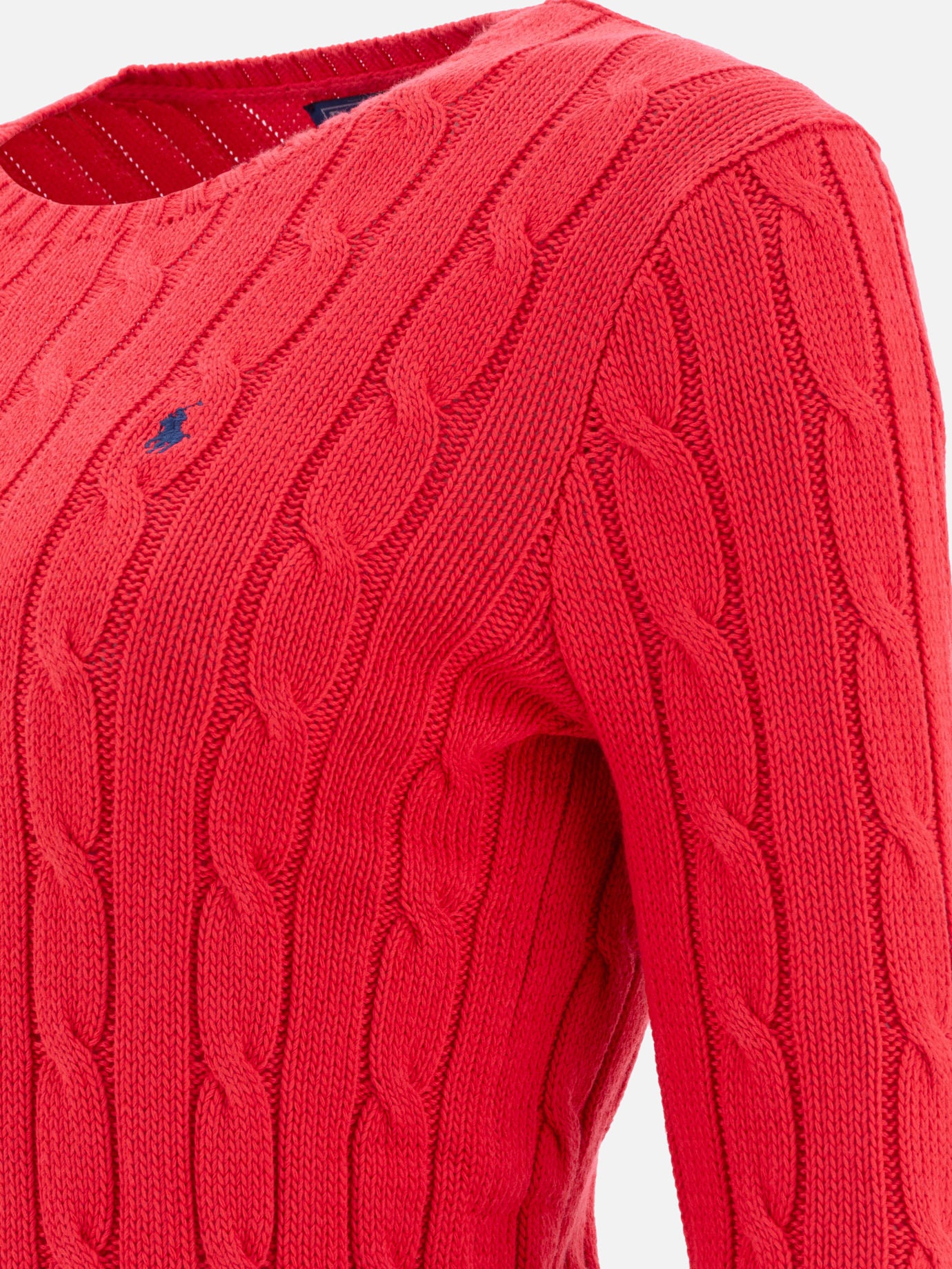 Crewneck sweaters Solid colour  Red - Polo Ralph Lauren Women | PDP | VIETTI Online Store | Zoom-Modal_4
