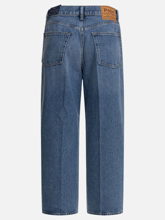 Polo Ralph Lauren Cropped wide leg jeans 10986278_25 Light blue 2