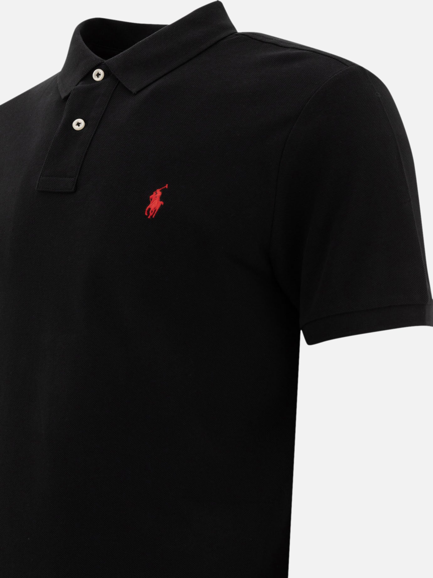 Polo shirts with buttons Logo  Black - Polo Ralph Lauren Men | PDP | VIETTI Online Store | thumbnail_4