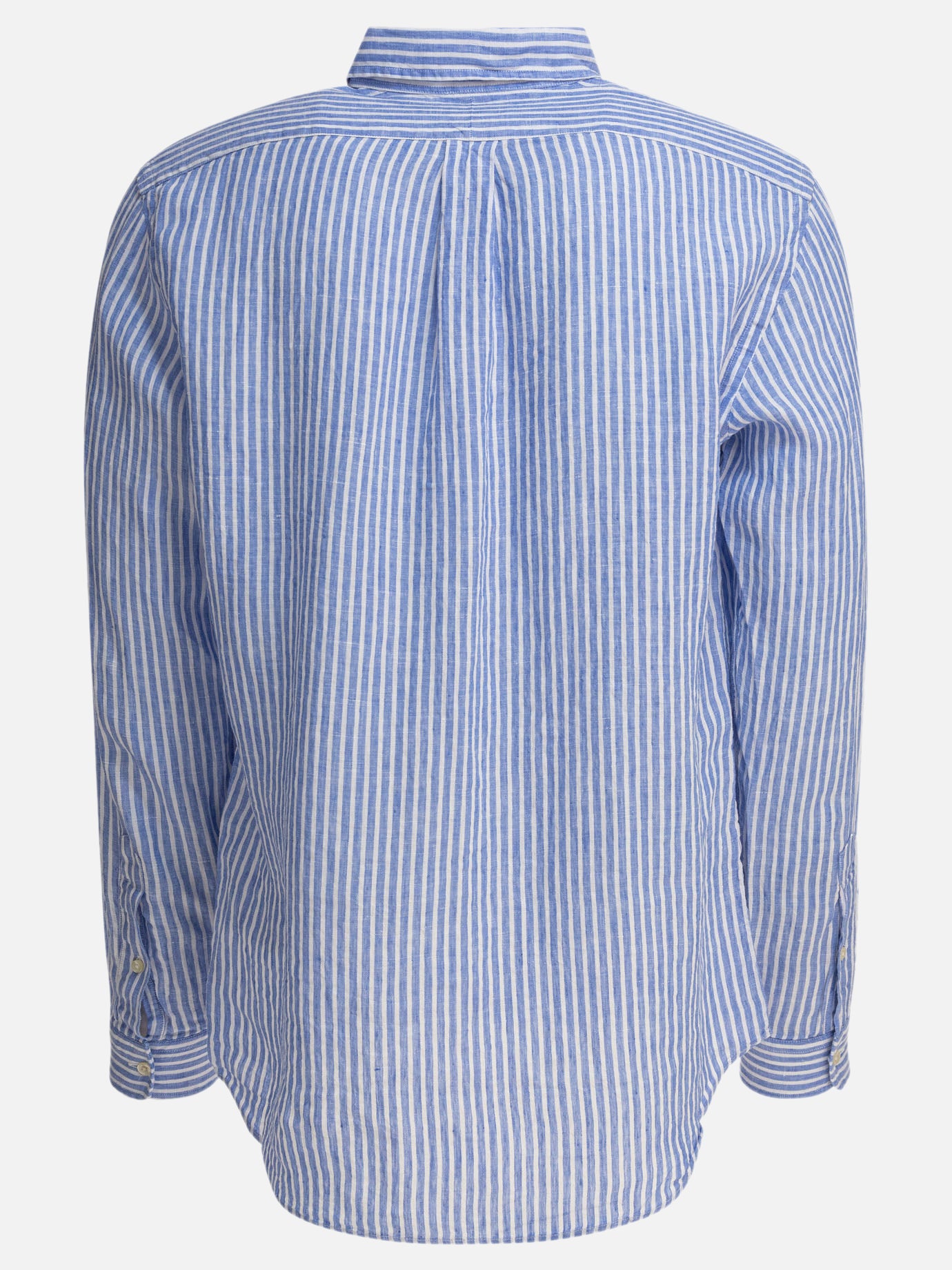 Polo Ralph Lauren Striped linen shirt Blue