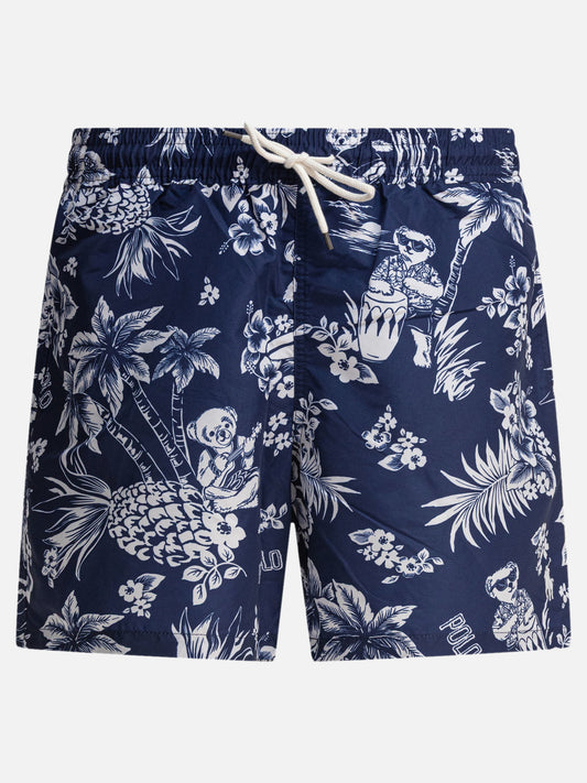 Polo Ralph Lauren "Traveler Polo Bear" swim shorts 13271663_L Blue 1