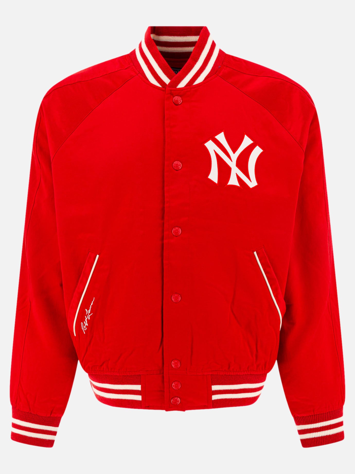 Bomber jackets Logo  Red - Polo Ralph Lauren Men | PDP | VIETTI Online Store | thumbnail