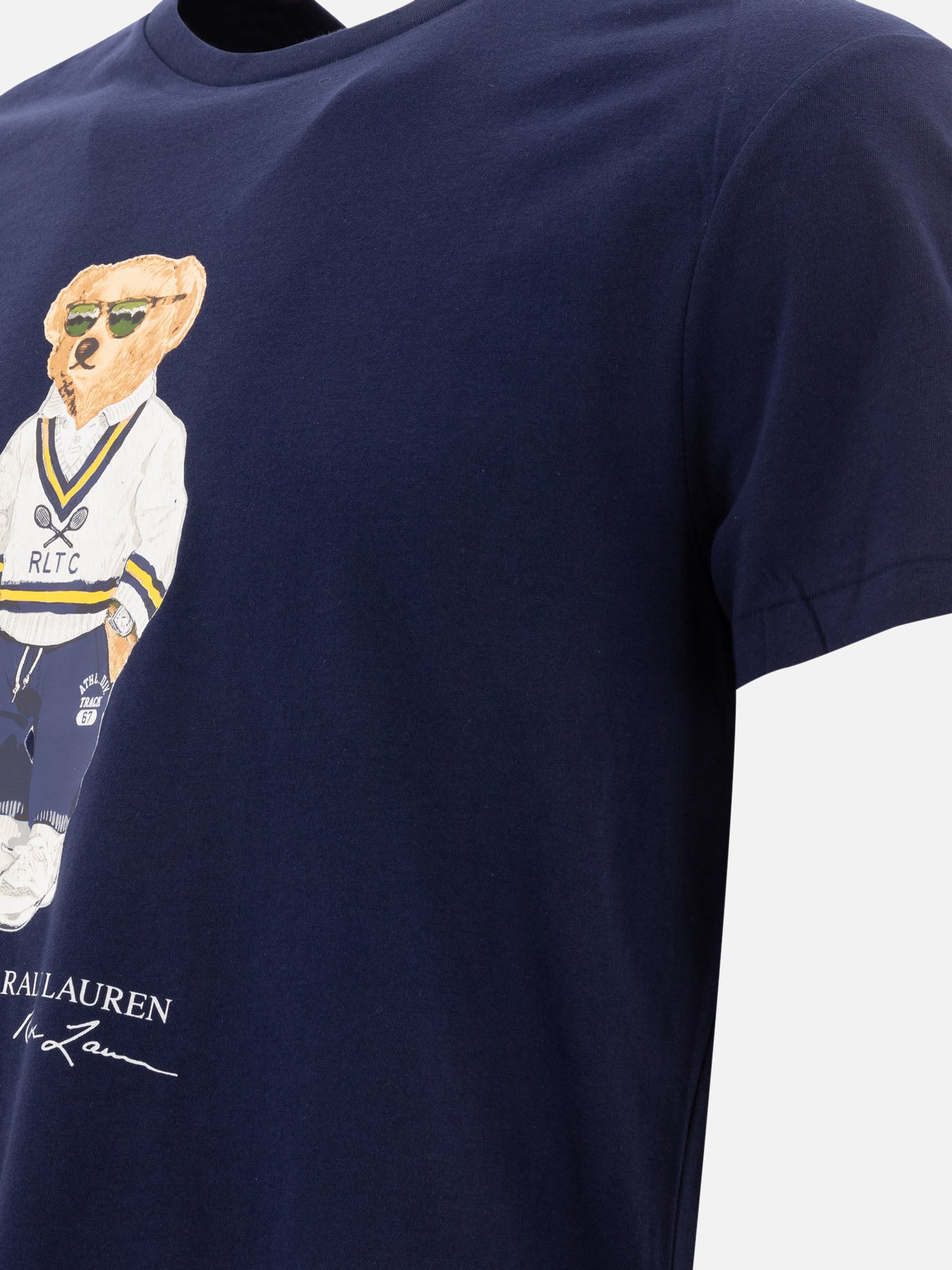 Crewneck t-shirts Logo  Blue - Polo Ralph Lauren Men | PDP | VIETTI Online Store | thumbnail_4