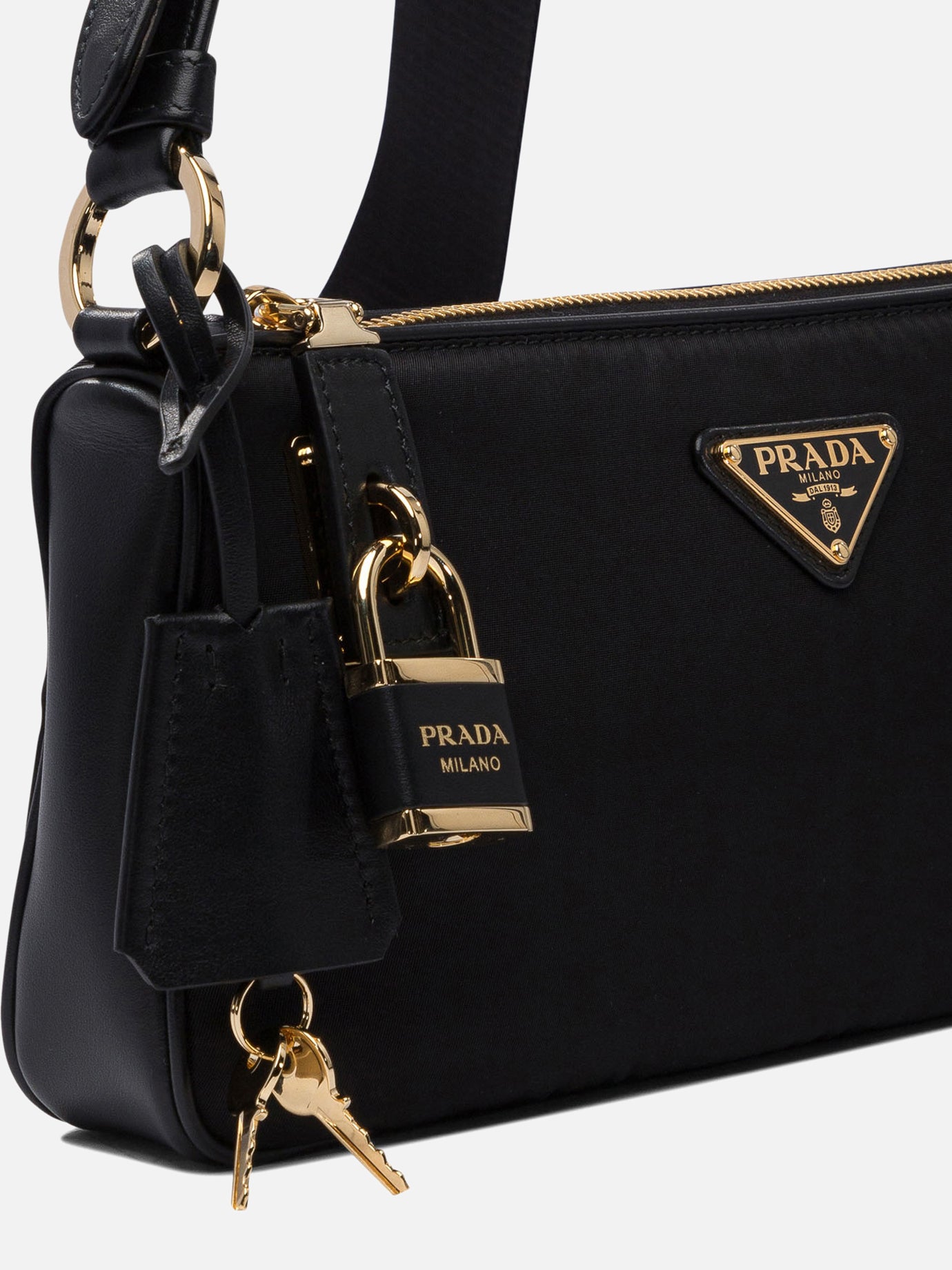 Small bags Logo  Black - Prada Women | PDP | VIETTI Online Store | thumbnail_4