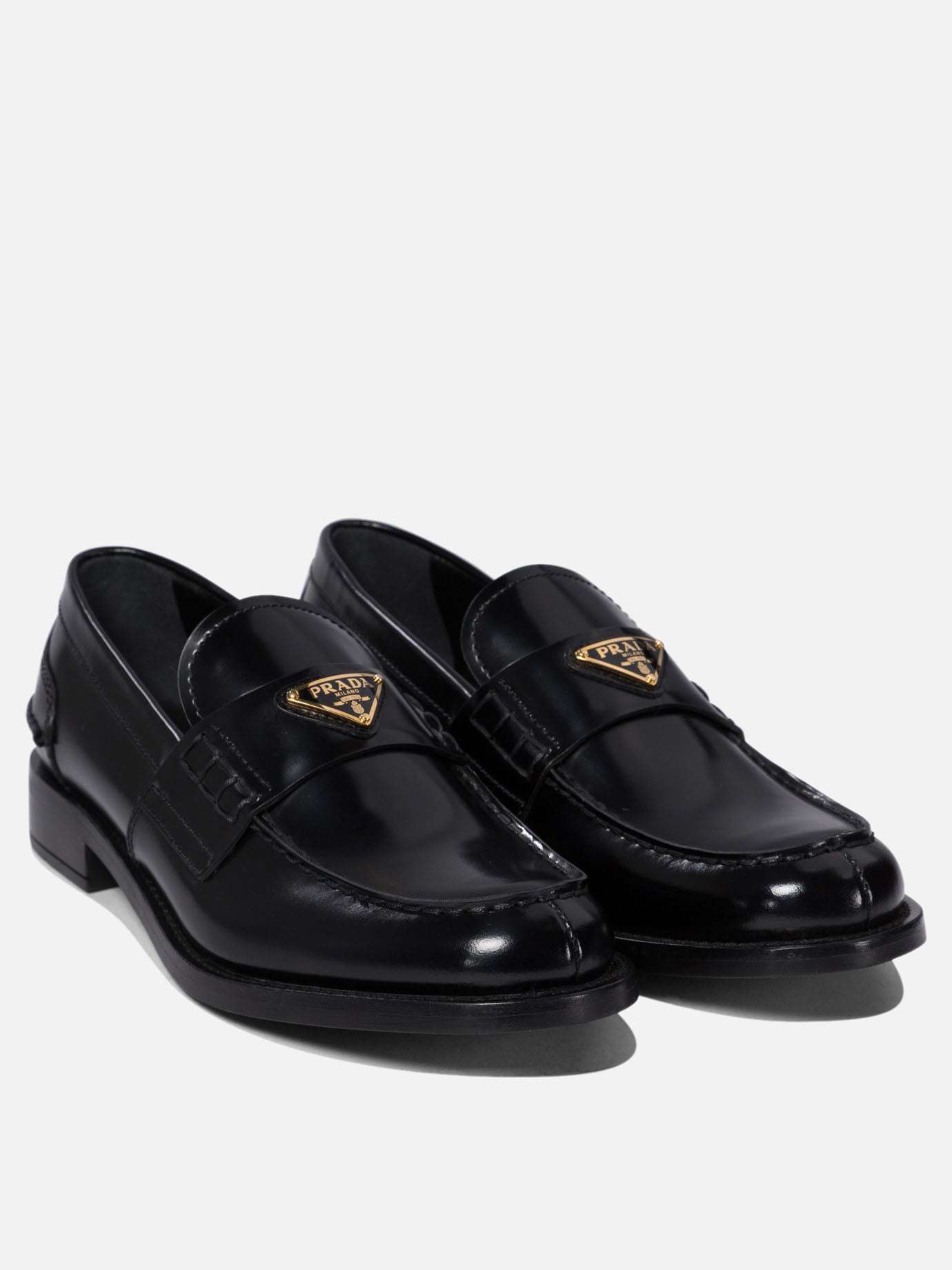 Loafers 100% calf leather  Black - Prada Women | PDP | VIETTI Online Store | Zoom-Modal_2
