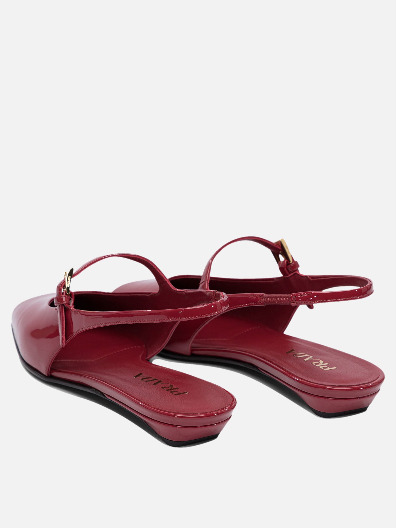 Slingbacks 100% calf leather - 100% leather  Red - Prada Women | PDP | VIETTI Online Store | Zoom-Modal_4
