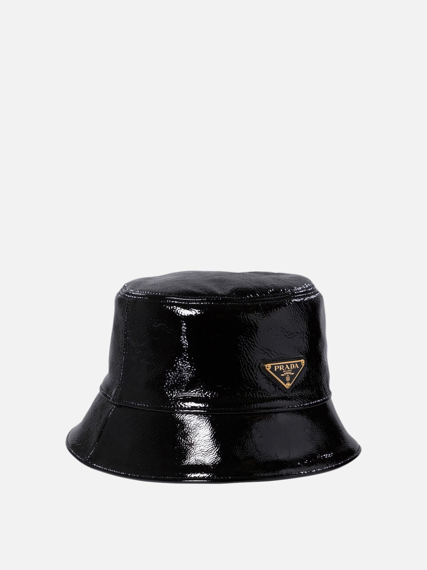 Bucket hats 100% lamb leather  Black - Prada Women | PDP | VIETTI Online Store | thumbnail_2