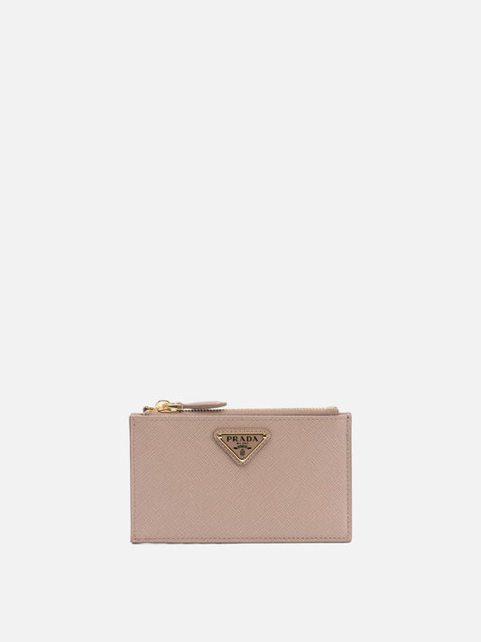 Prada Saffiano card holder 16294673_UNI Pink 1