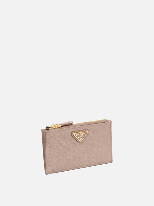 Prada Saffiano card holder 16294673_UNI Pink 2