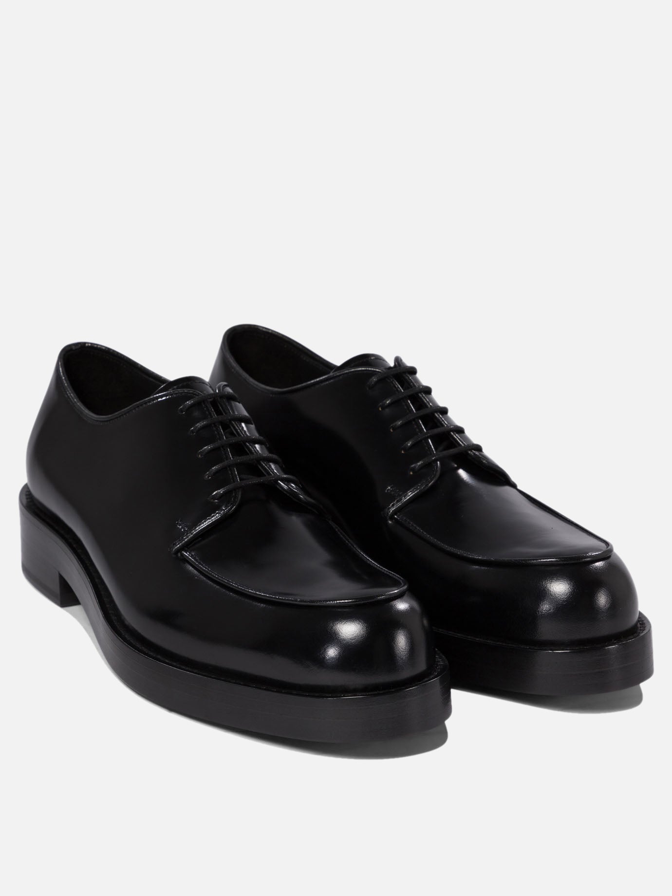 Brogues 100% calf leather  Black - Prada Men | PDP | VIETTI Online Store | thumbnail_2