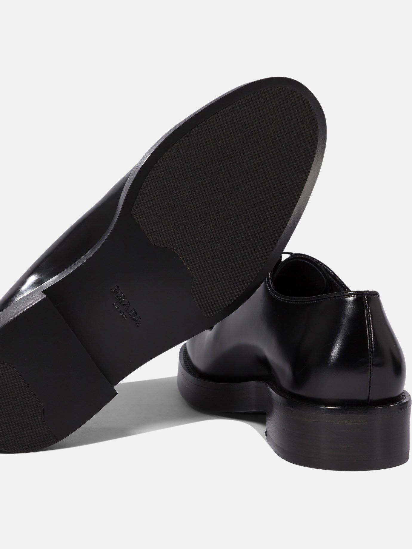 Brogues 100% calf leather  Black - Prada Men | PDP | VIETTI Online Store | thumbnail_5