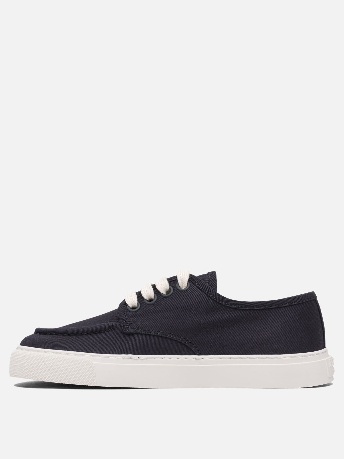 Prada Canvas sneaker 12358745_6 Blue thumbnail_3