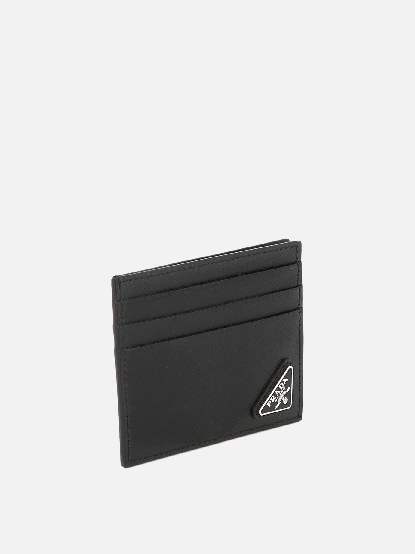 Prada Saffiano card holder Black