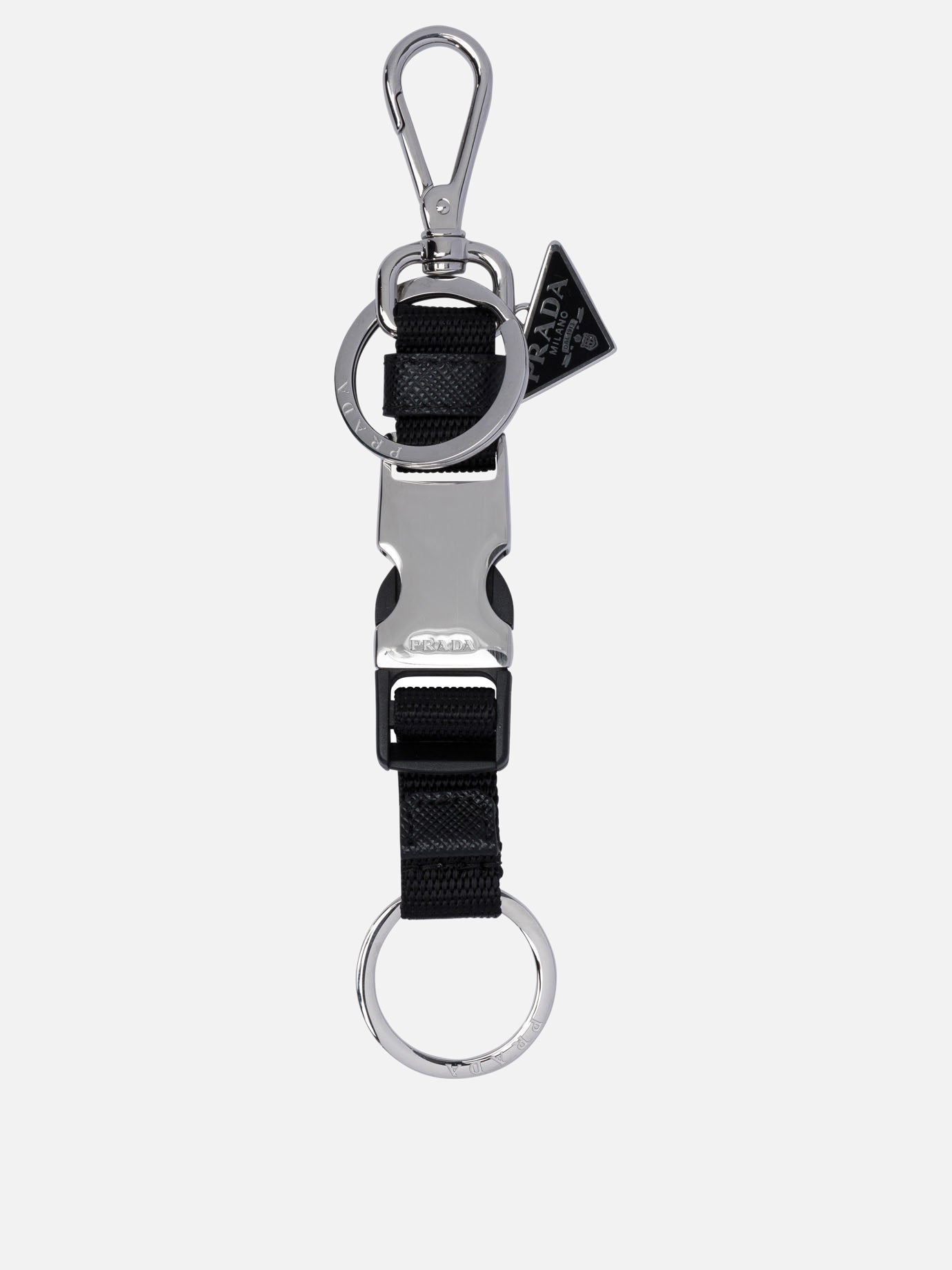 【関税&送料込】Prada Black Calf Hair And Leather Keyring img_2D_0001_a0e1e8e7-46cd-421c
