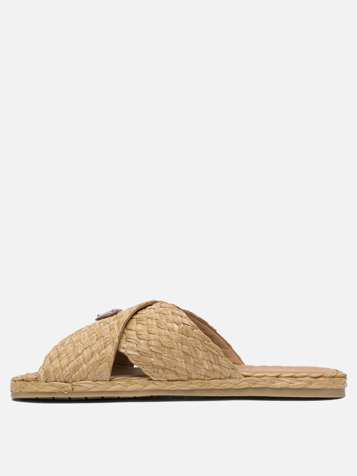 Prada Crisscross raffia slides 18104352_6 Beige thumbnail_3