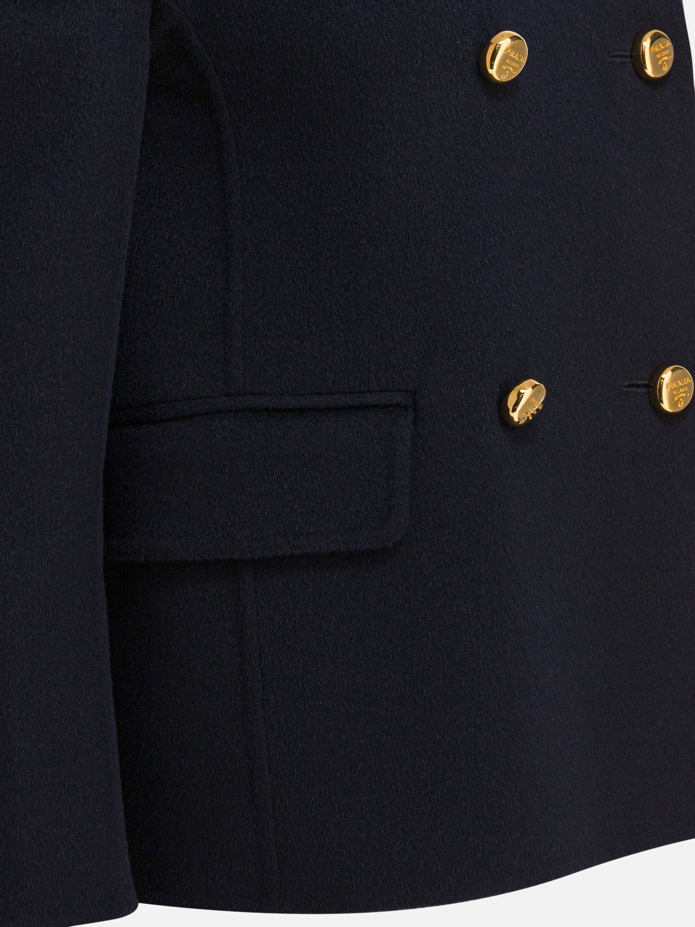 Blazers Solid colour  Blue - Prada Women | PDP | VIETTI Online Store | Zoom-Modal_4
