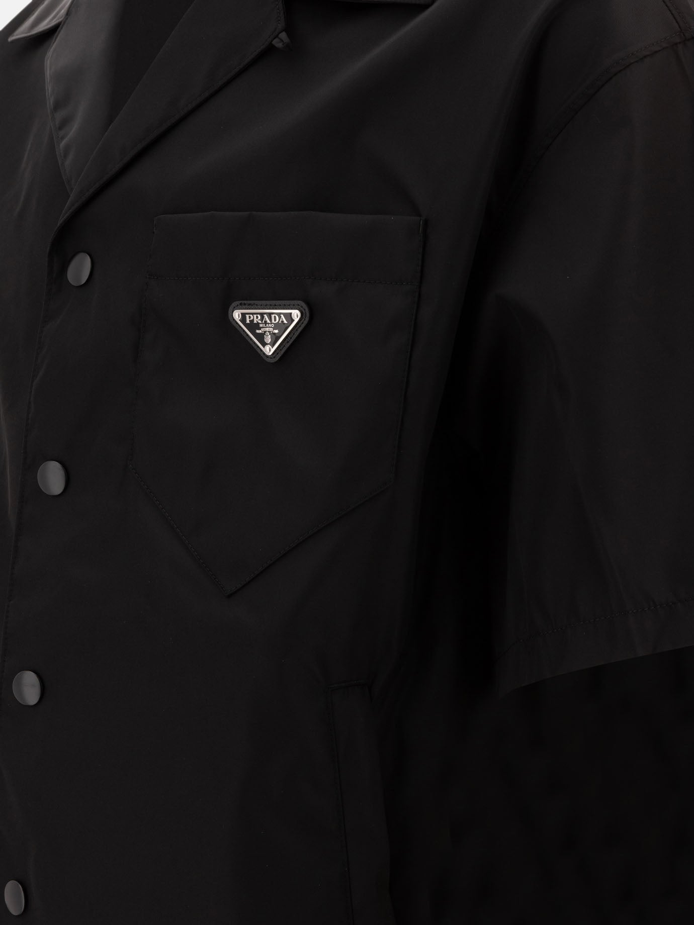 Prada Re-Nylon shirt Black