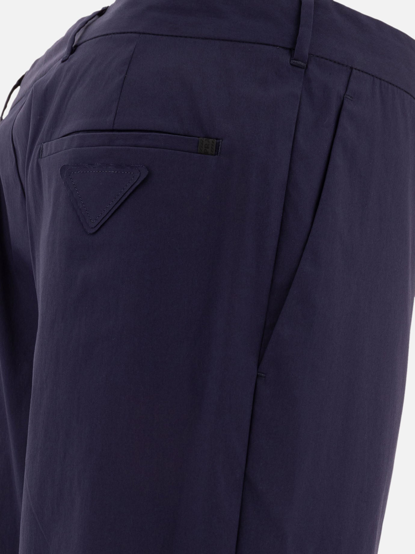 Leisure trousers Solid colour  Blue - Prada Men | PDP | VIETTI Online Store | thumbnail_4
