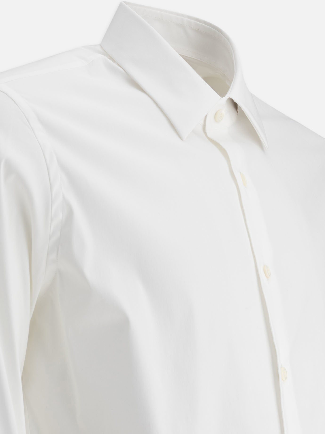 Formal shirts Solid colour  White - Prada Men | PDP | VIETTI Online Store | thumbnail_4