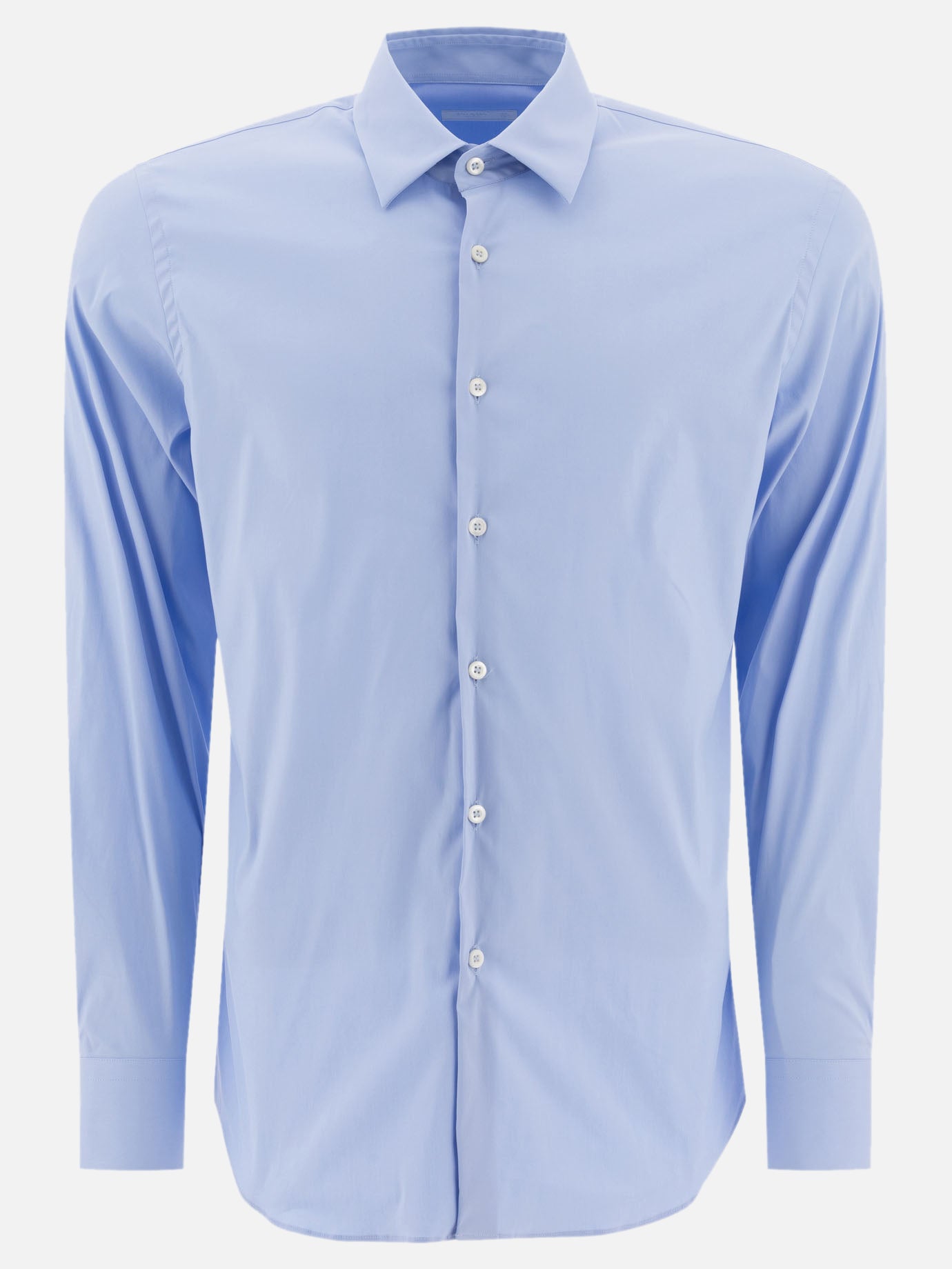 Formal shirts Solid colour  Light blue - Prada Men | PDP | VIETTI Online Store | thumbnail