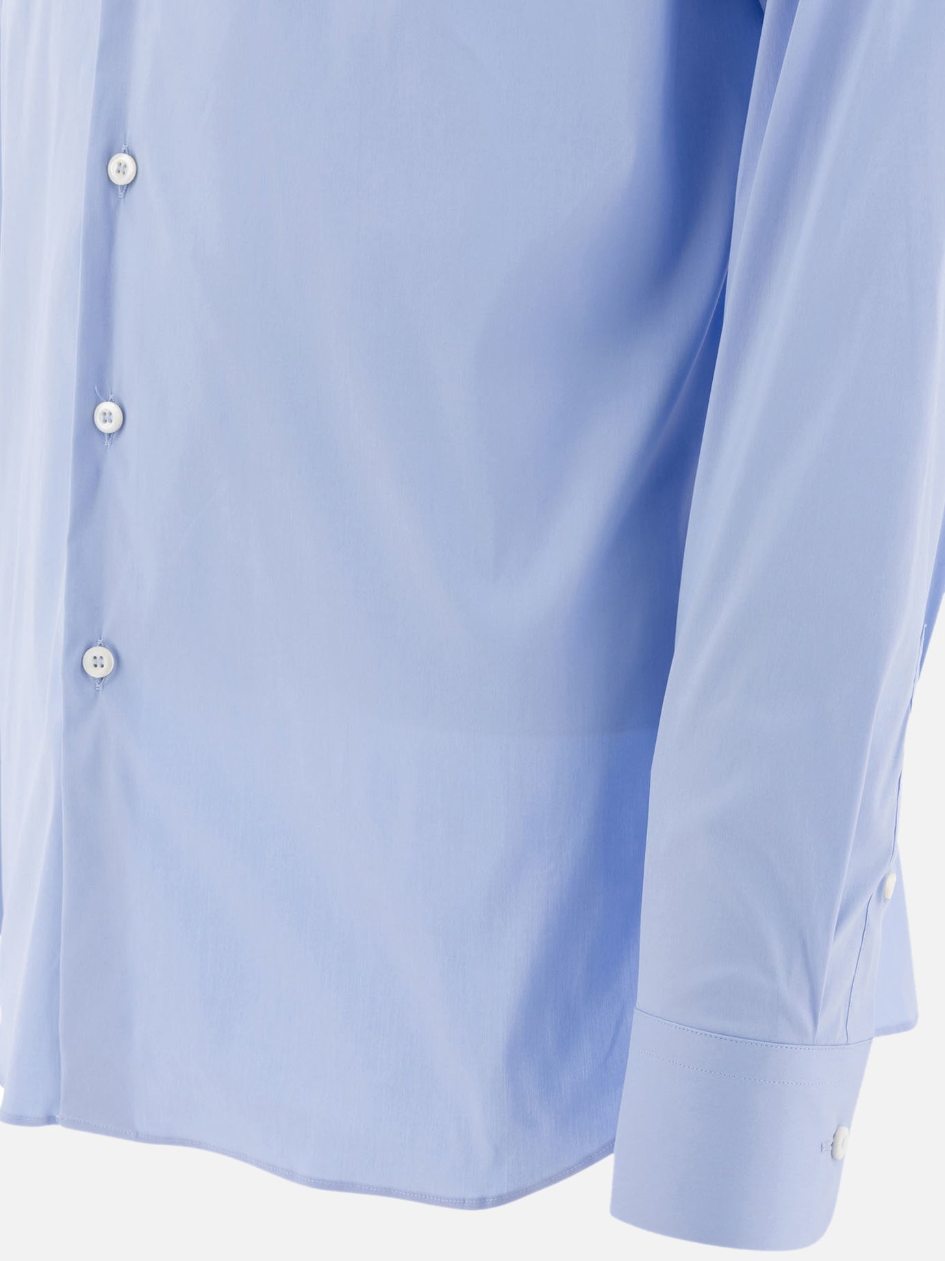Formal shirts Solid colour  Light blue - Prada Men | PDP | VIETTI Online Store | thumbnail_4