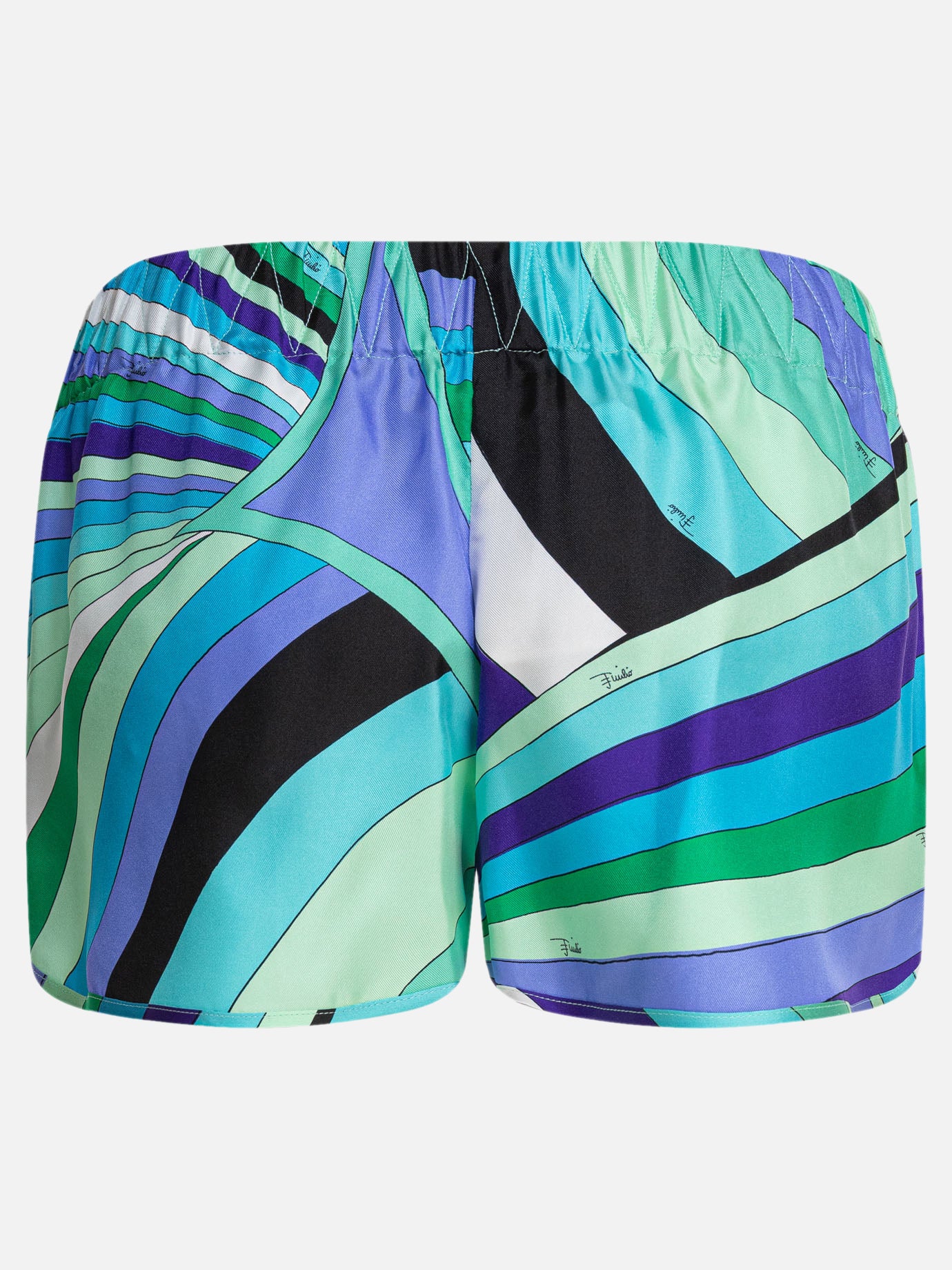 Drawstring shorts Graphics  Blue - Pucci Women | PDP | VIETTI Online Store | Zoom-Modal_2
