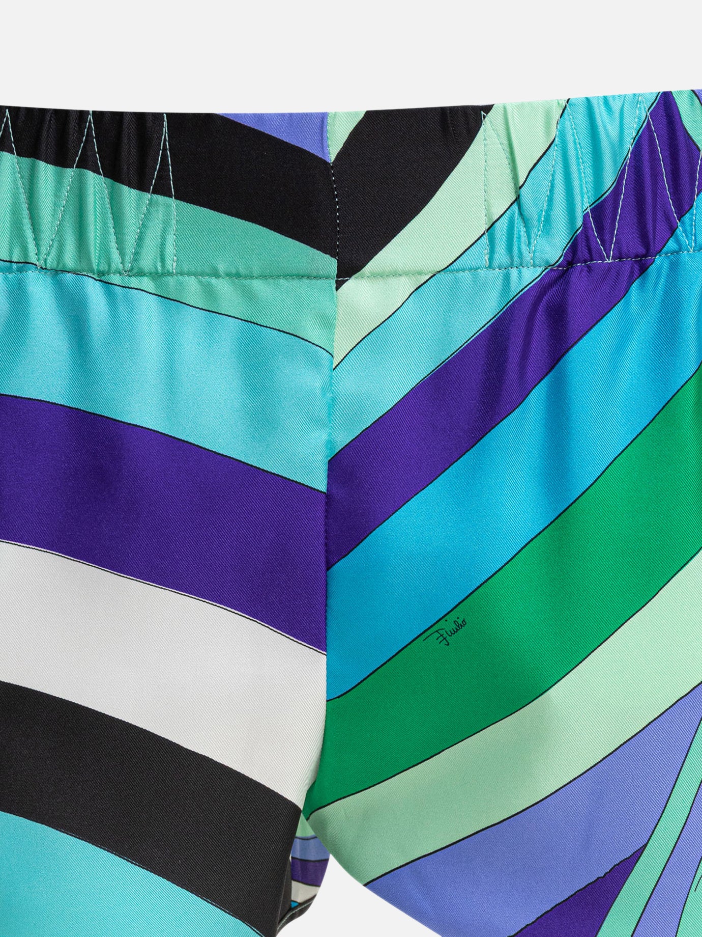 Drawstring shorts Graphics  Blue - Pucci Women | PDP | VIETTI Online Store | thumbnail_3