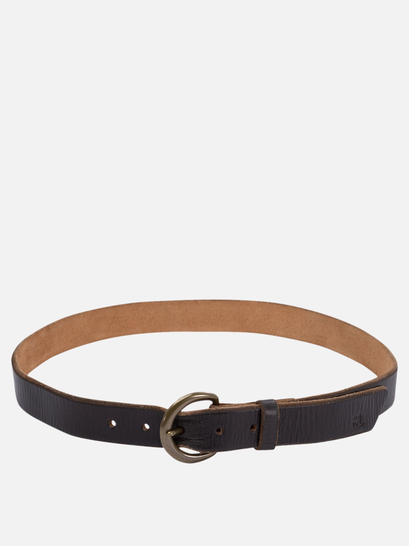 Leather belts 100% cow leather  Brown - RRL by Ralph Lauren Men | PDP | VIETTI Online Store | thumbnail